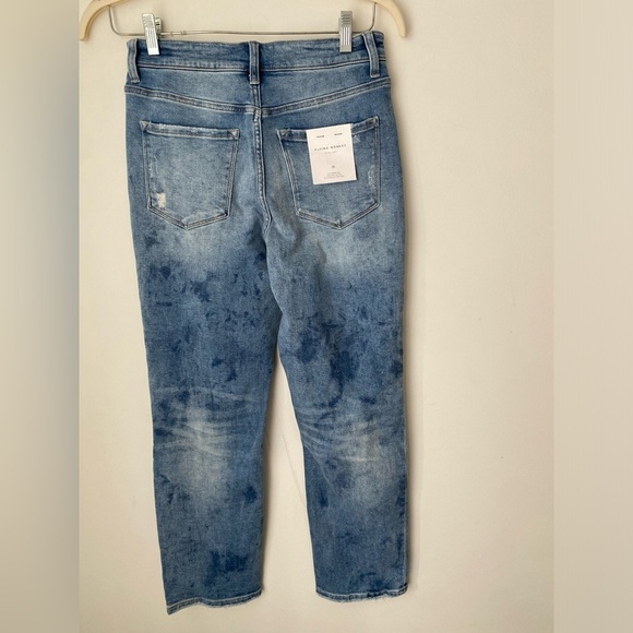 Flying Monkey Jeans Women’s 28 Distressed Blue Jeans Distressed Denim NWT - Picture 5 of 10